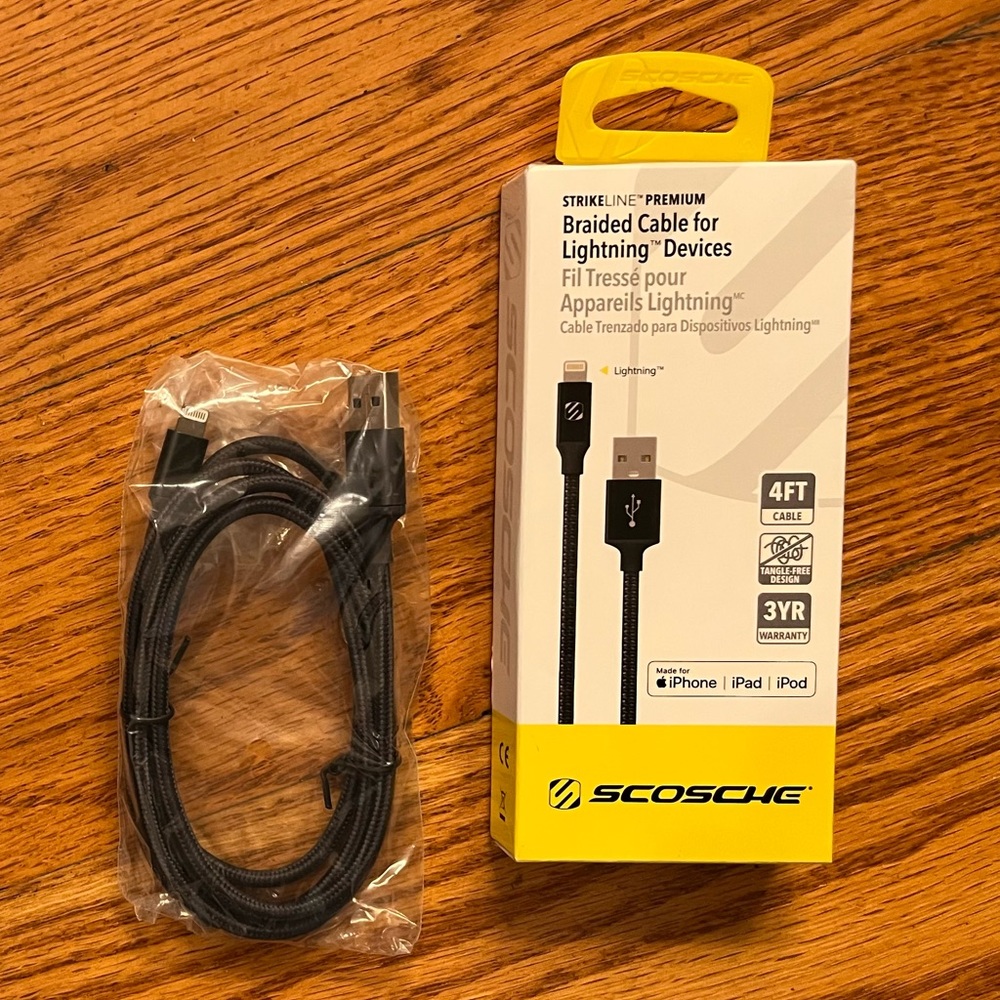 Scosche StrikeLine Premium 4FT Cable